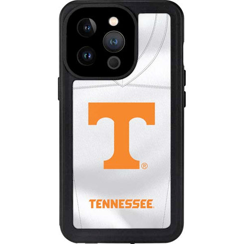 University of Tennessee White Jersey iPhone 15 Pro Waterproof Case
